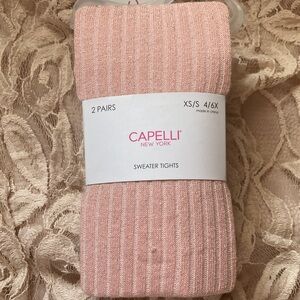 Capelli of New York Blush Sweater Tights